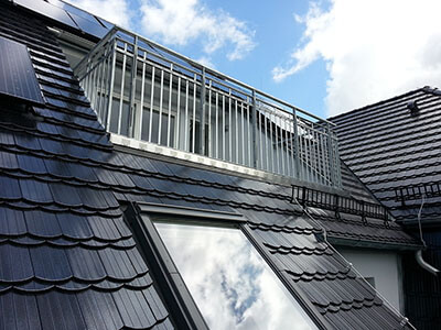 Geländer Dachterrasse