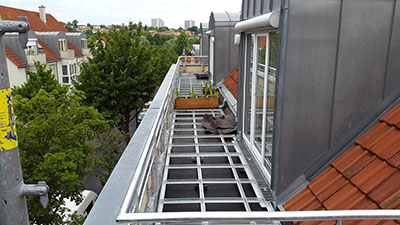 Instandsetzung Dachterrasse