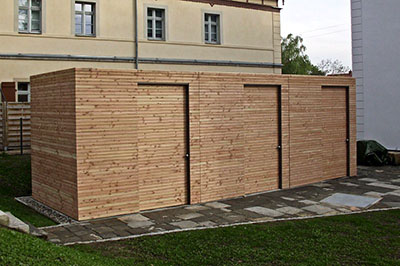 Geräteschuppen Dresden - fertiggestellt