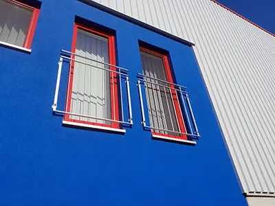 einfache Fenstergitter