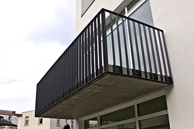 Balkongeländer in Dresden