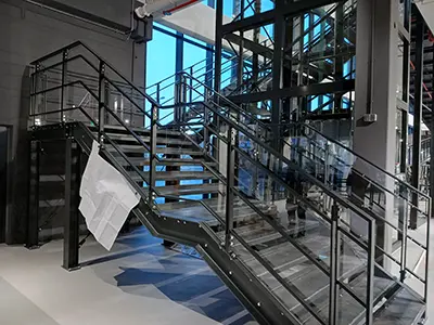 Innentreppe Verkaufsraum